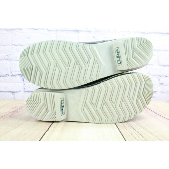 LL Bean Black Nylon Rangeley Waterproof Insulated Tall Pac Boots Size 10 - Picture 8 of 8